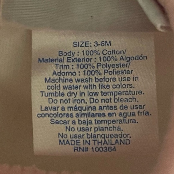 Adorable Kyle & Deena Pink & White Bows Tutu Baby Onesie Romper-3-6M - Picture 4 of 5